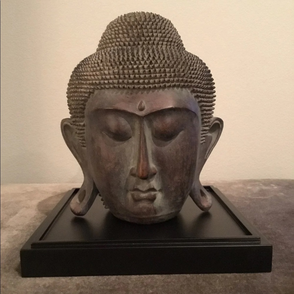 Decorative Buddha Head Sculpture